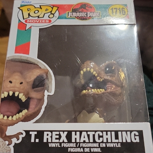 Funko Brown T. Rex Hatchling Reptile Figure - Picture 1 of 1